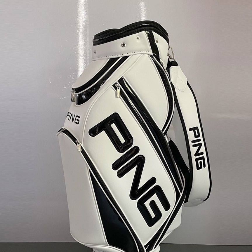 PING ゴルフバッグ・キャディバッグ ホワイト・ブラック PING ゴルフ