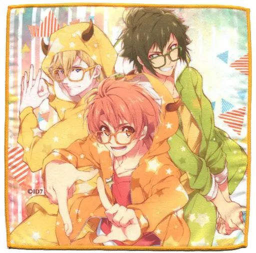 中古】タオル・手ぬぐい(キャラクター) 二階堂大和＆和泉三月＆六弥