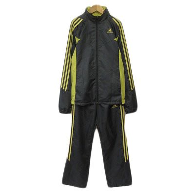 アディダス adidas セットアップ ウインドブレーカー ジャケット パンツ M 国内正規 黒 ブラック