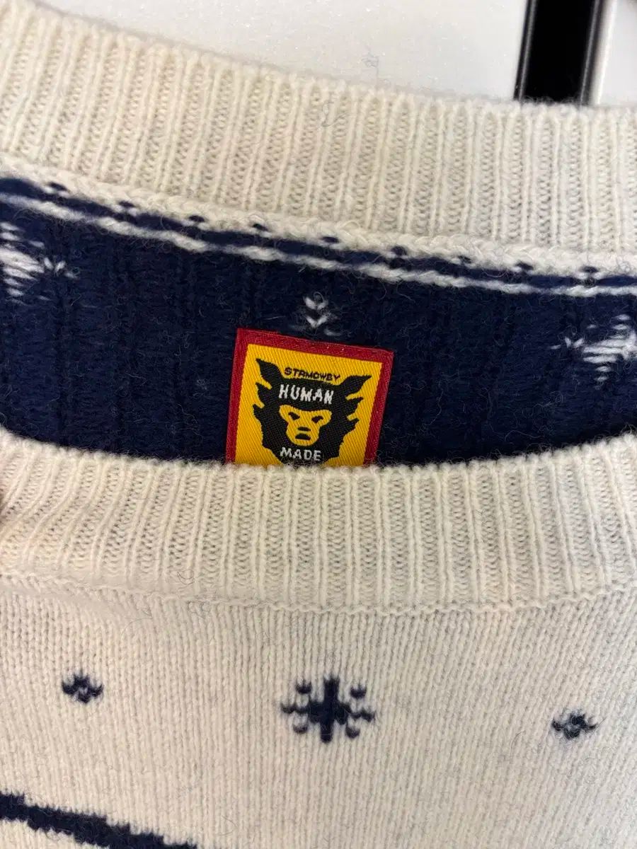 す*け様 HUMAN MADE セーター　ダックス　ネイビー　中古美品　ニット す*け様 HUMAN MADE セーター ダックス ネイビー 中古美品