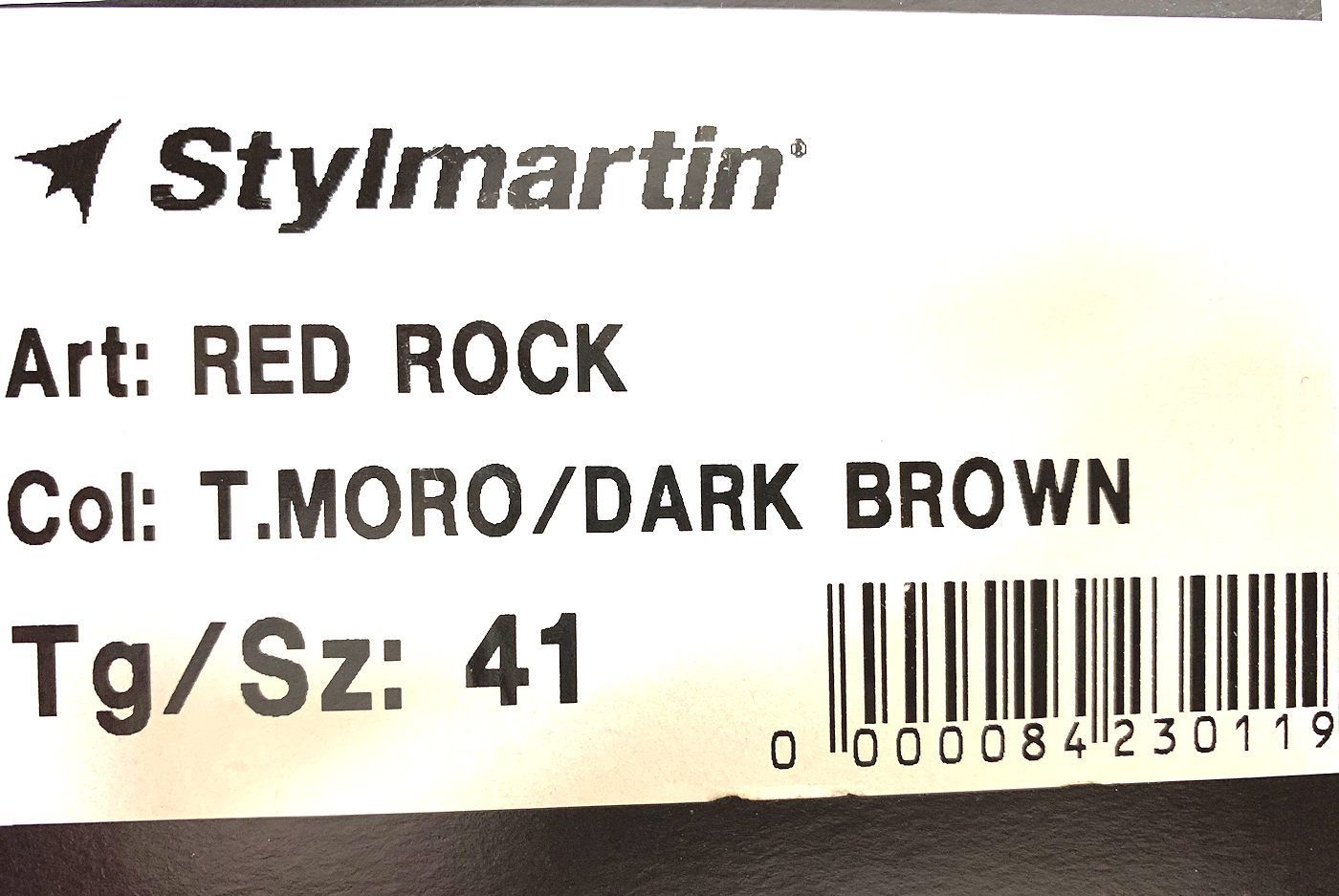 Stylmartin / スティルマーチン ショートブーツ Red Rock カラー 