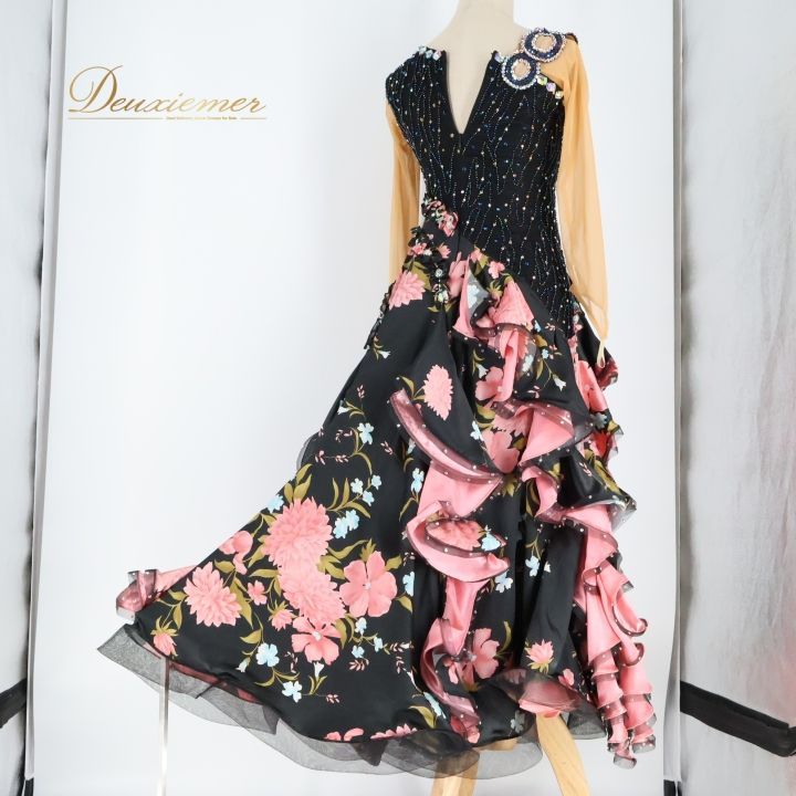 ブラック系 フラワー