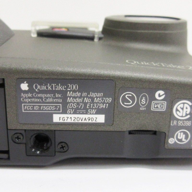 アップル Apple Quick Take 200 デジタルカメラ メモリカード付き