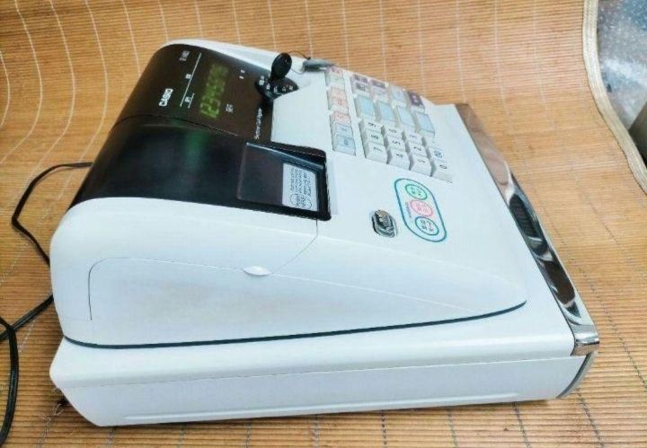 カシオレジスター　TE-M80　中古品　人気機種感熱紙　送料無料　914302 カシオレジスター TE-M80 中古品 人気機種感熱紙 送料無料