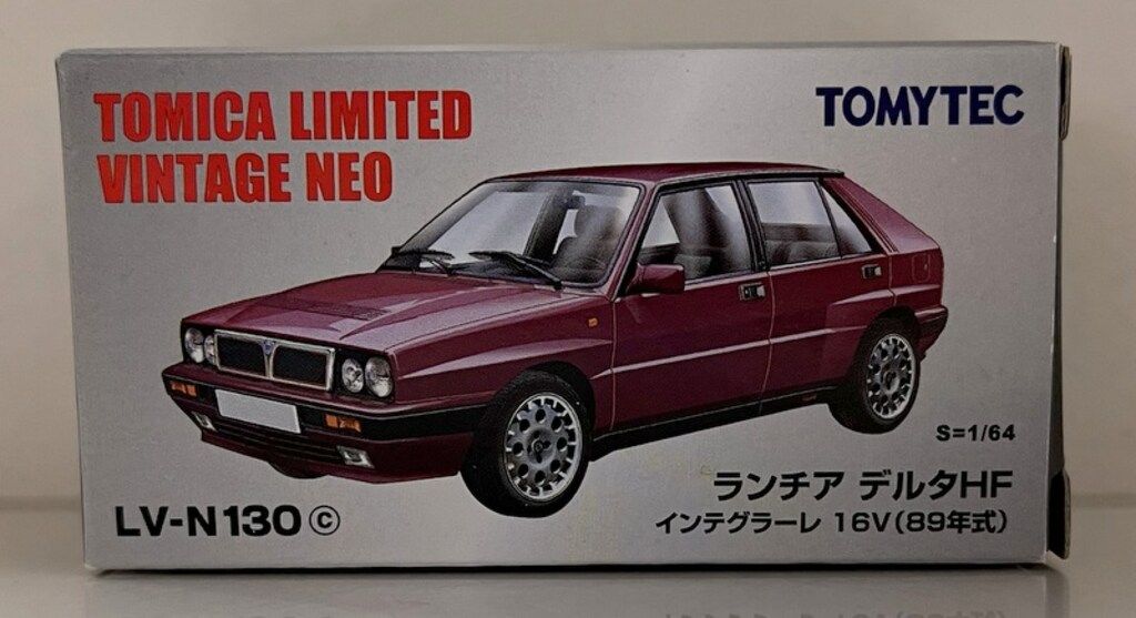 【新品】TOMICA LIMITED VINTAGE NEO ランチアデルタHF Tomica Limited Vintage NEO LV-N130d LANCIA DELTA HF