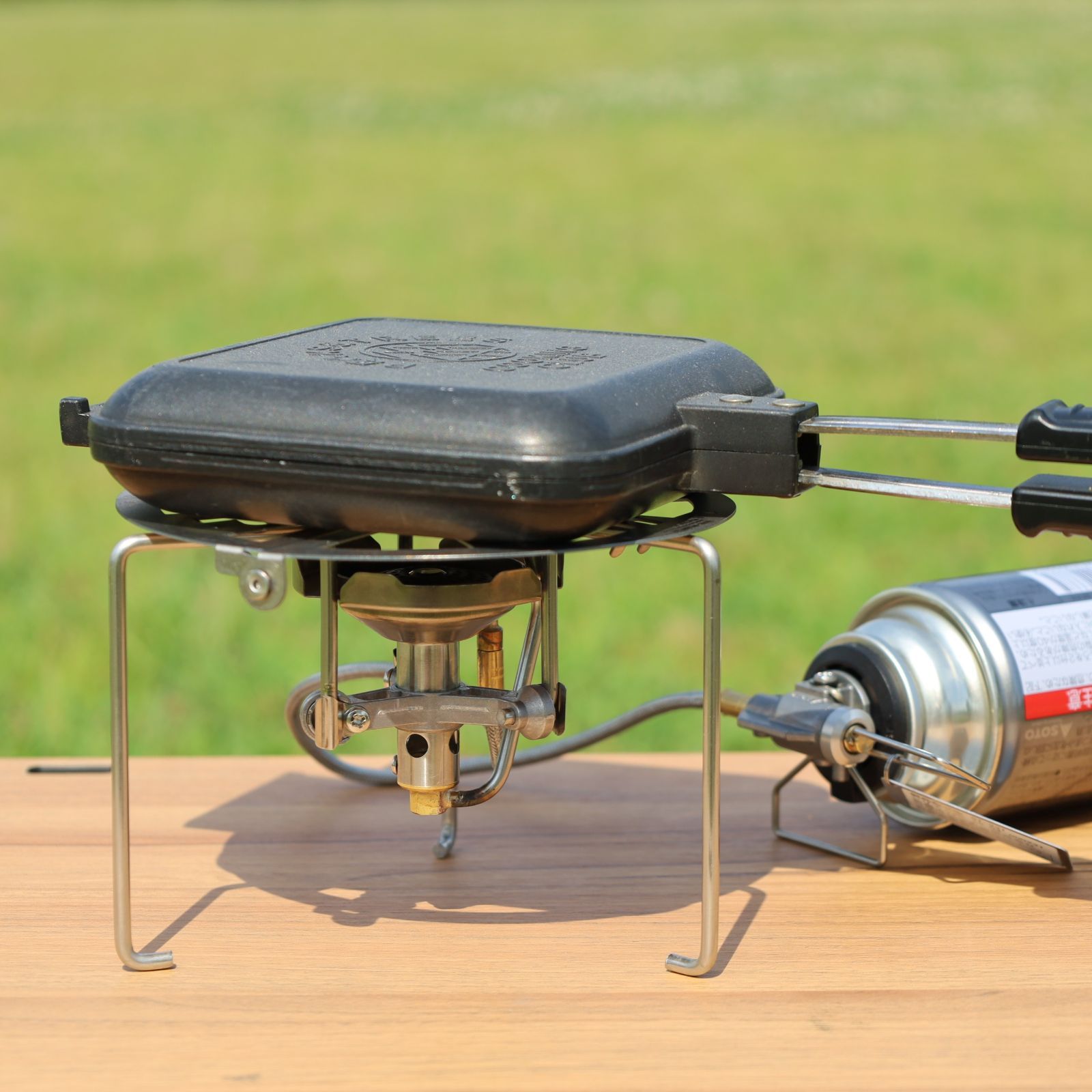 ST-331(TrekMaster)専用 チタン 折畳式ゴトク（バーナーは別売