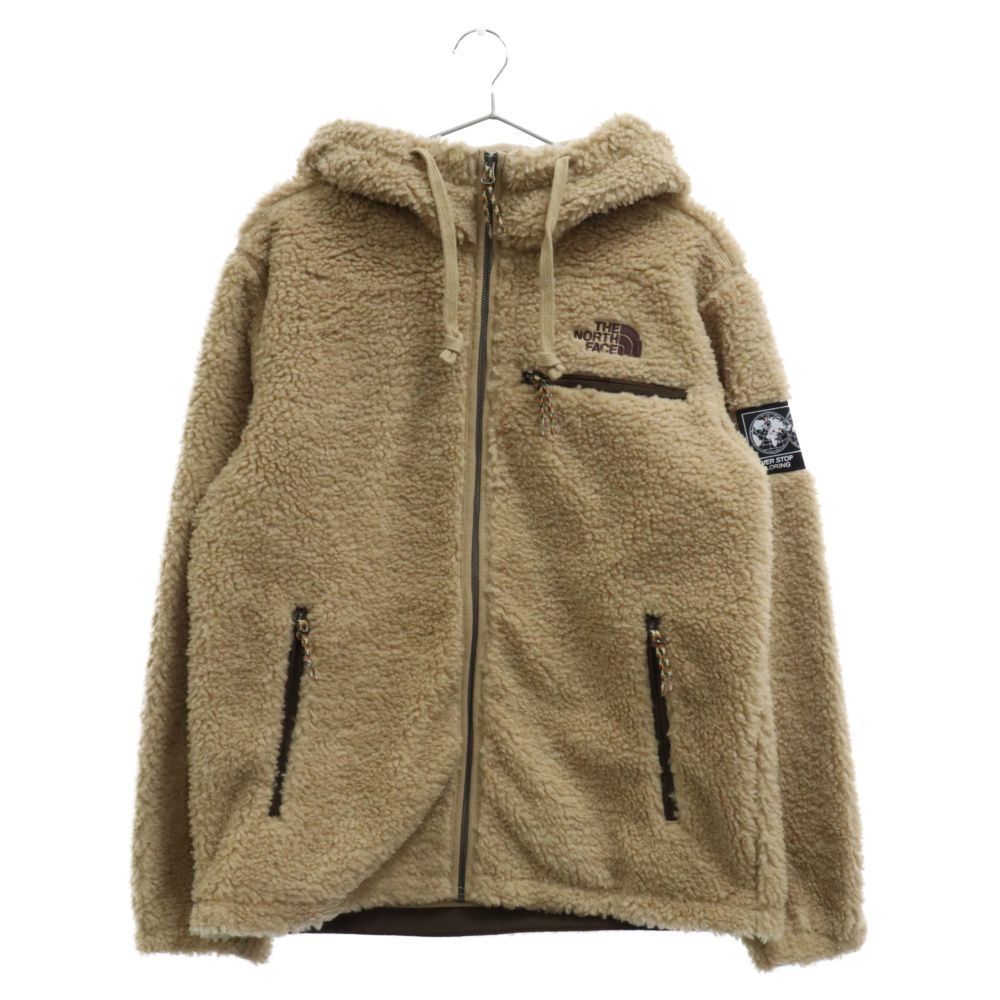 THE NORTH FACE (ザノースフェイス) SAVE THE EARTH FLEECE HOODIE セーブザアース フリースフーディー  ボアジャケット NJ4FM67B ベージュ - メルカリ