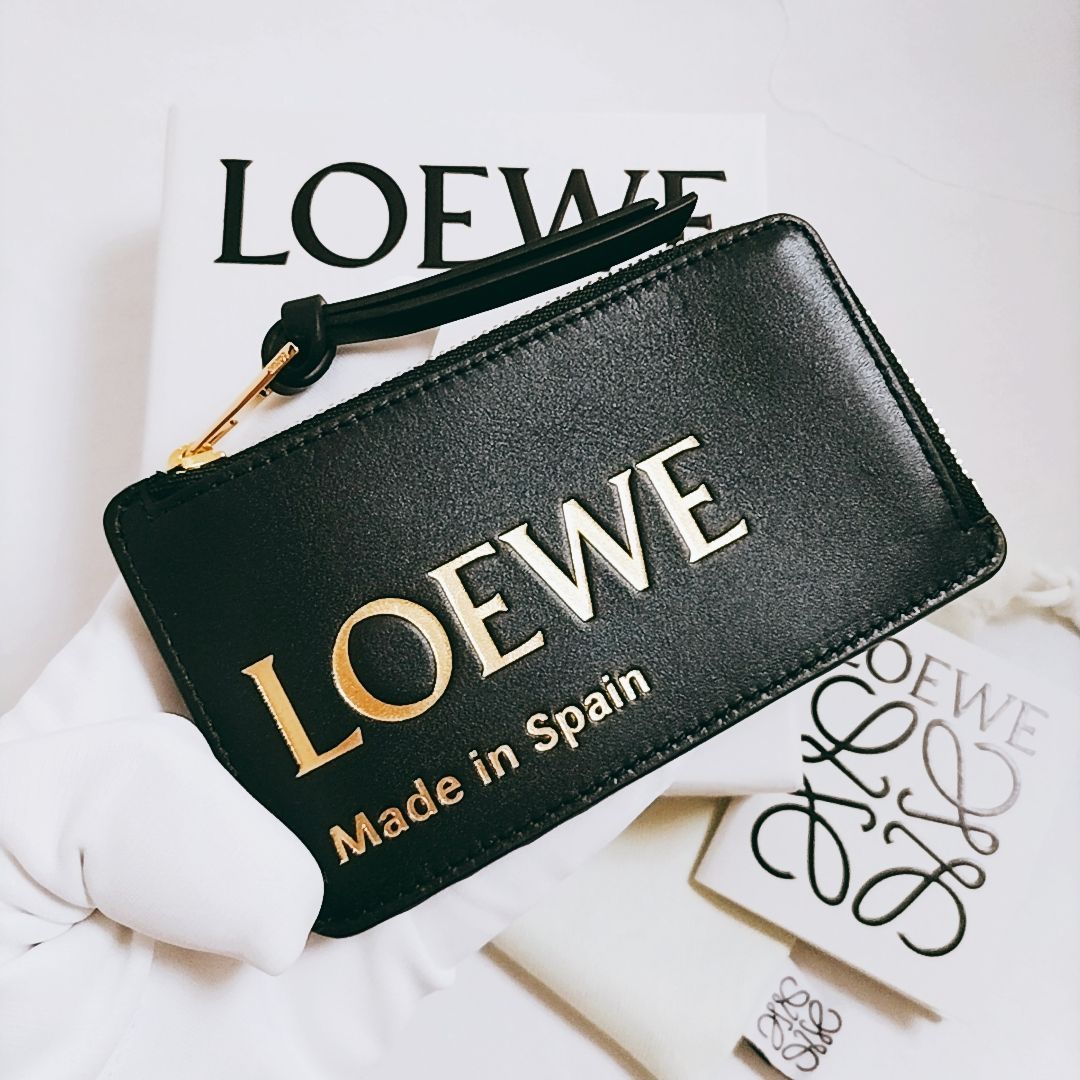 新品未使用】Loewe エンボス ロエベ コイン カードホルダー ロエベ フラグメントケース コインケース 小銭入れ - メルカリ