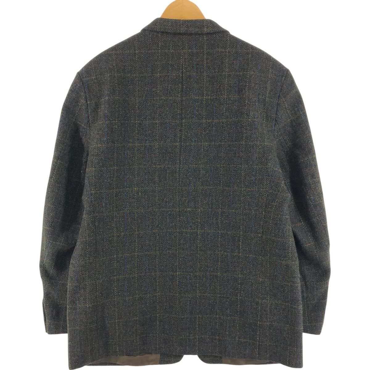 美品 Harris Tweed ハリスツイード チェック柄 テーラード