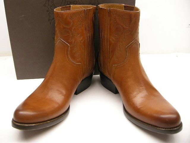 サイズ38■新品■SARTORE サイドゴアショートウエスタンブーツSR2434 サイズ38 (24-24.5cm相当)□新品□サルトル SARTORE サイドゴア