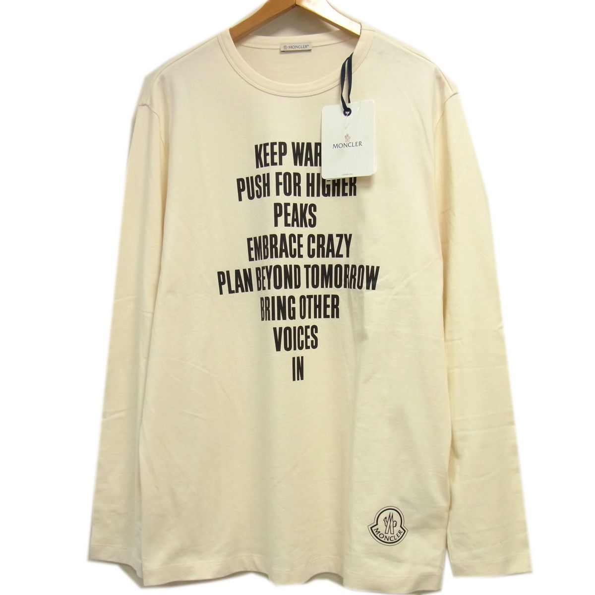 新品 定価6万円☆MONCLER モンクレール 21AW ロングTシャツ