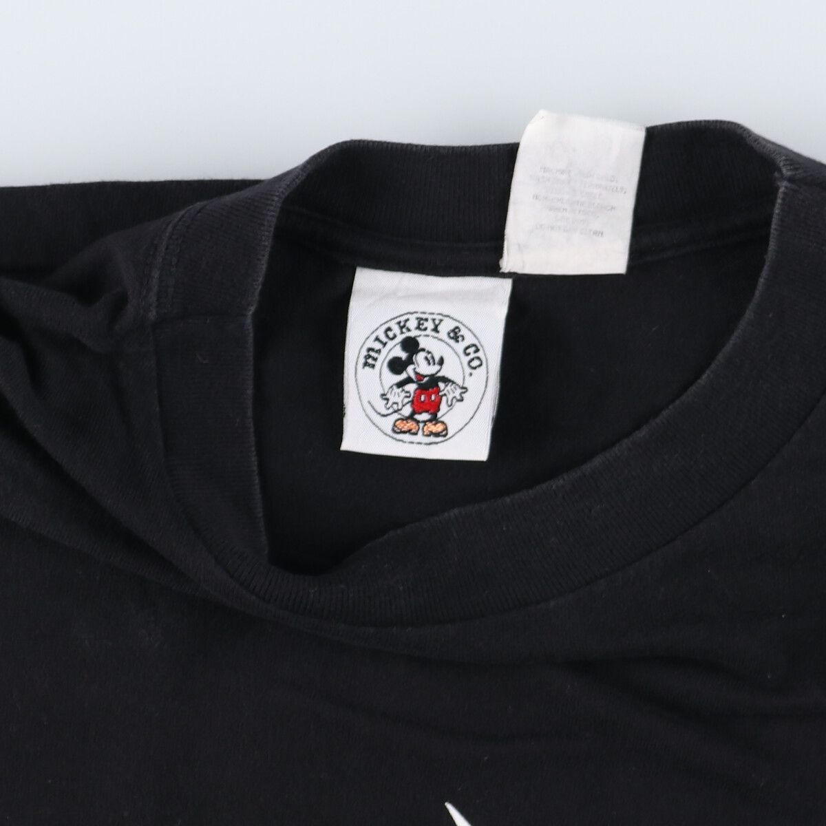 古着 90年代 MICKEY＆CO. ドナルドダック 両面プリント キャラクター 