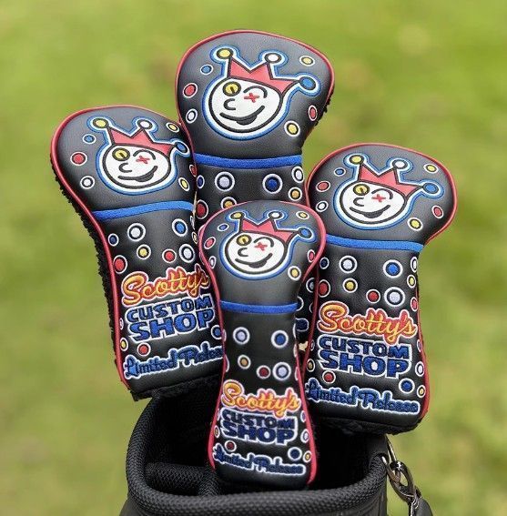 スコッティキャメロン 4個セット ヘッドカバー ドライバー用 フェアウェイウッド用 ユーティリティ用