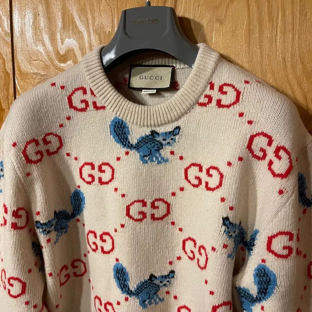 GUCCI GGロゴニットセーター