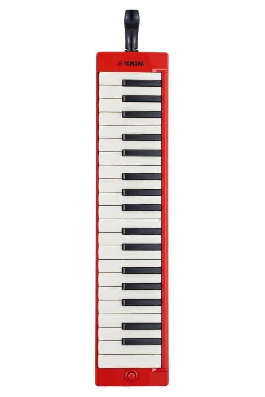 ヤマハ YAMAHA 大人のピアニカ 37鍵 レッドP-37ERD2 演奏用パイプ ロング ショート ショルダーストラップ ソフトケース付き