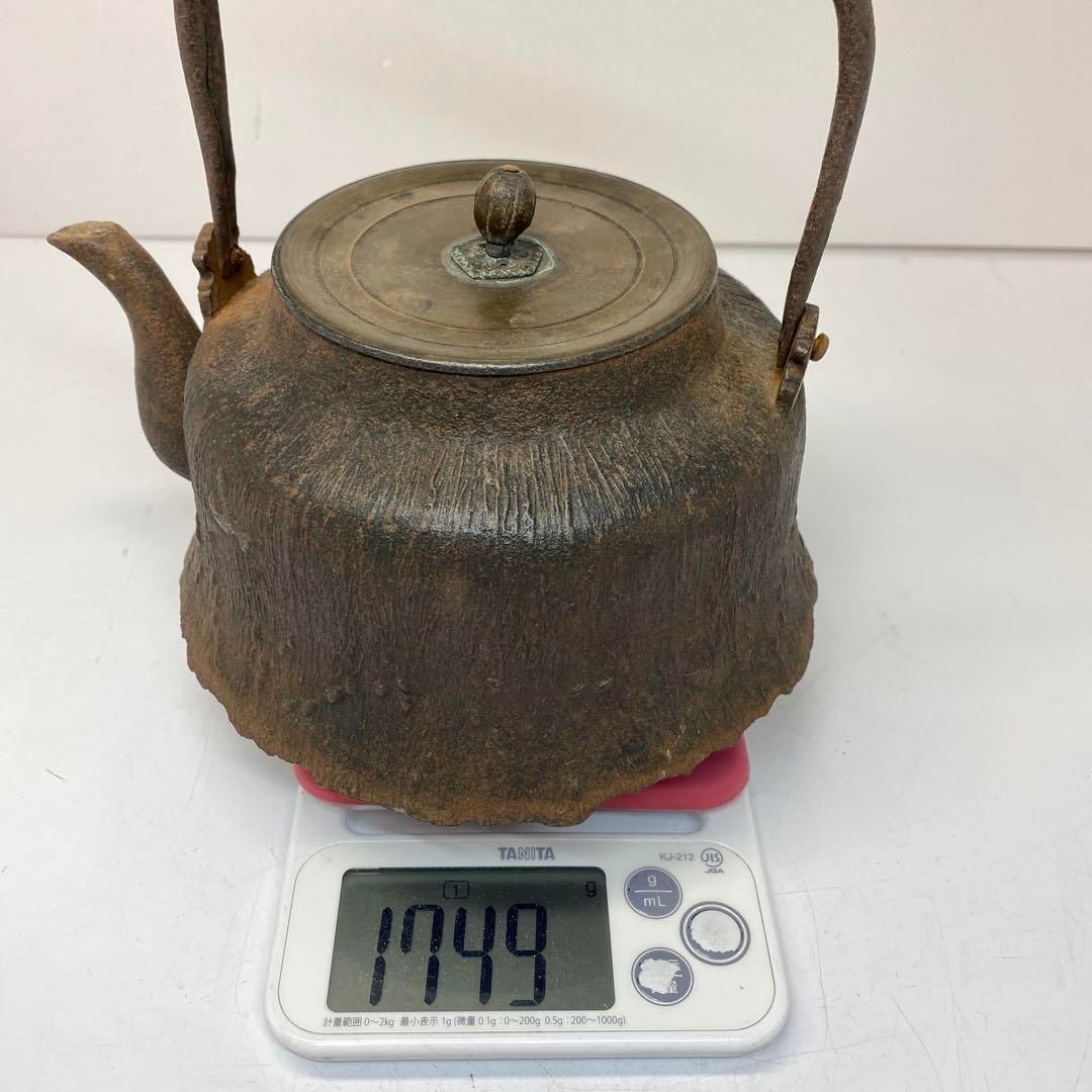 南部鉄瓶 天祐堂 鉄瓶 骨董品 B2288 Yahoo!オークション -「天祐