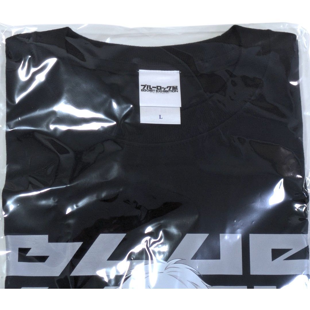 ブルーロック展　凪誠士郎　Tシャツ Tシャツ 凪誠士郎 Tシャツ ブラック フリーサイズ 「ブルー