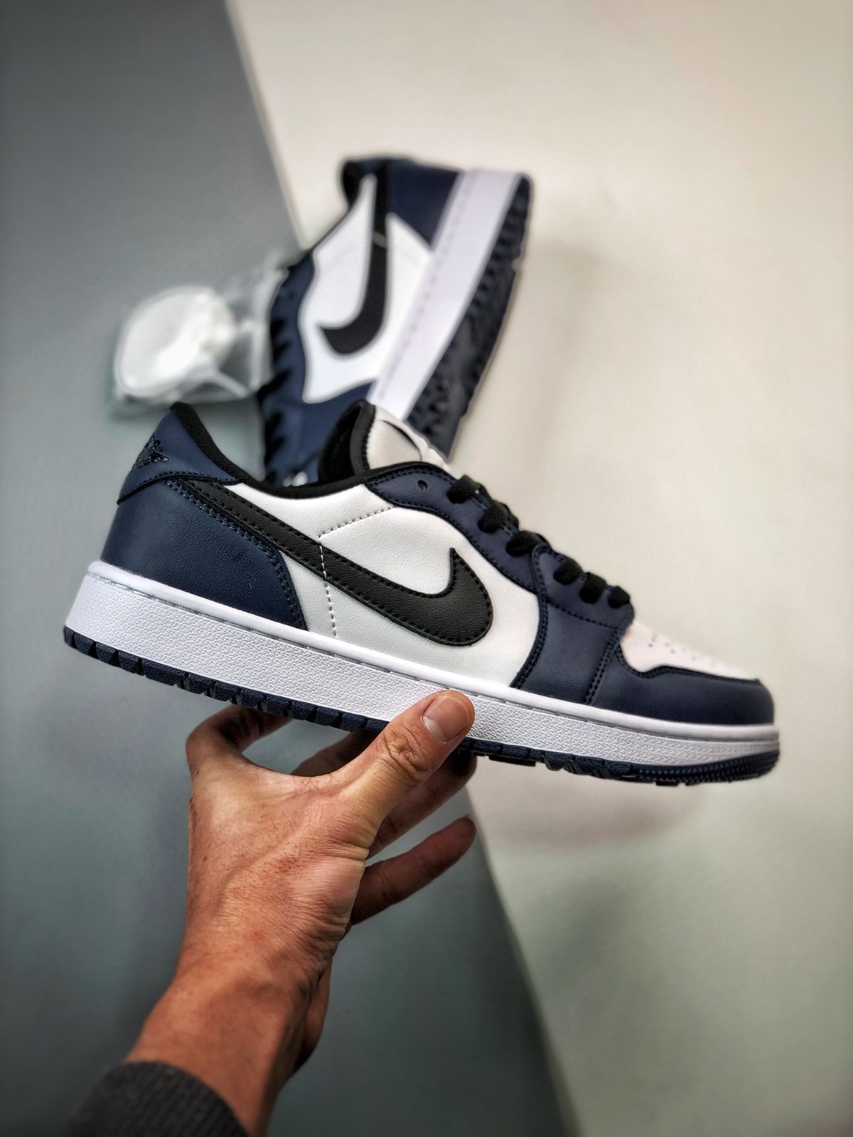 Nike Air Jordan 1 Low Golf Midnight Navy Men's Shoes ナイキ エア ジョーダン 1 ロー ゴルフ ミッドナイト ネイビー メンズ シューズ DD9315-104