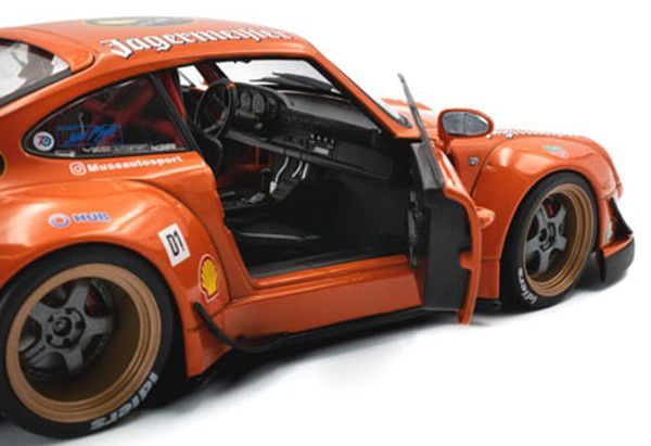 新品 SOLIDO 1/18 RWB ボディキット 2020 (オレンジ) 完成品ダイキャストミニカー S1808506 [佐川急便]
