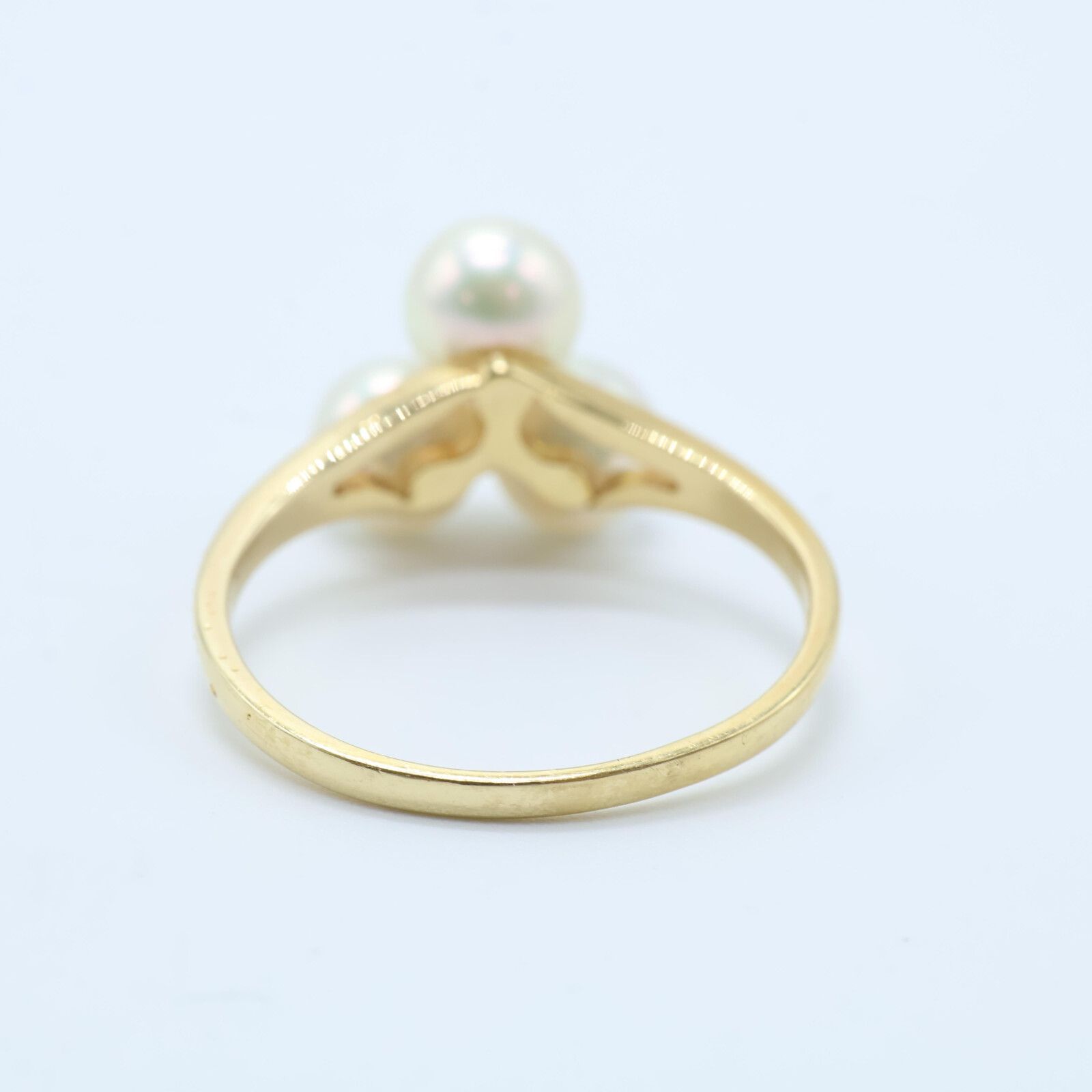 MIKIMOTO ミキモト 750 1Pダイヤモンド/5.8mm 3Pパール 12号 - メルカリ 