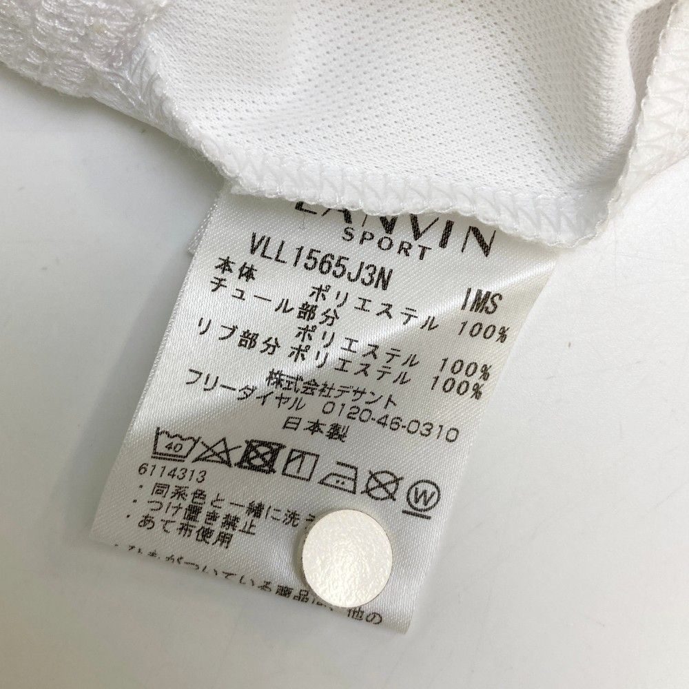 サイズ：42 LANVIN SPORT ランバン スポール 半袖ポロシャツ 裾