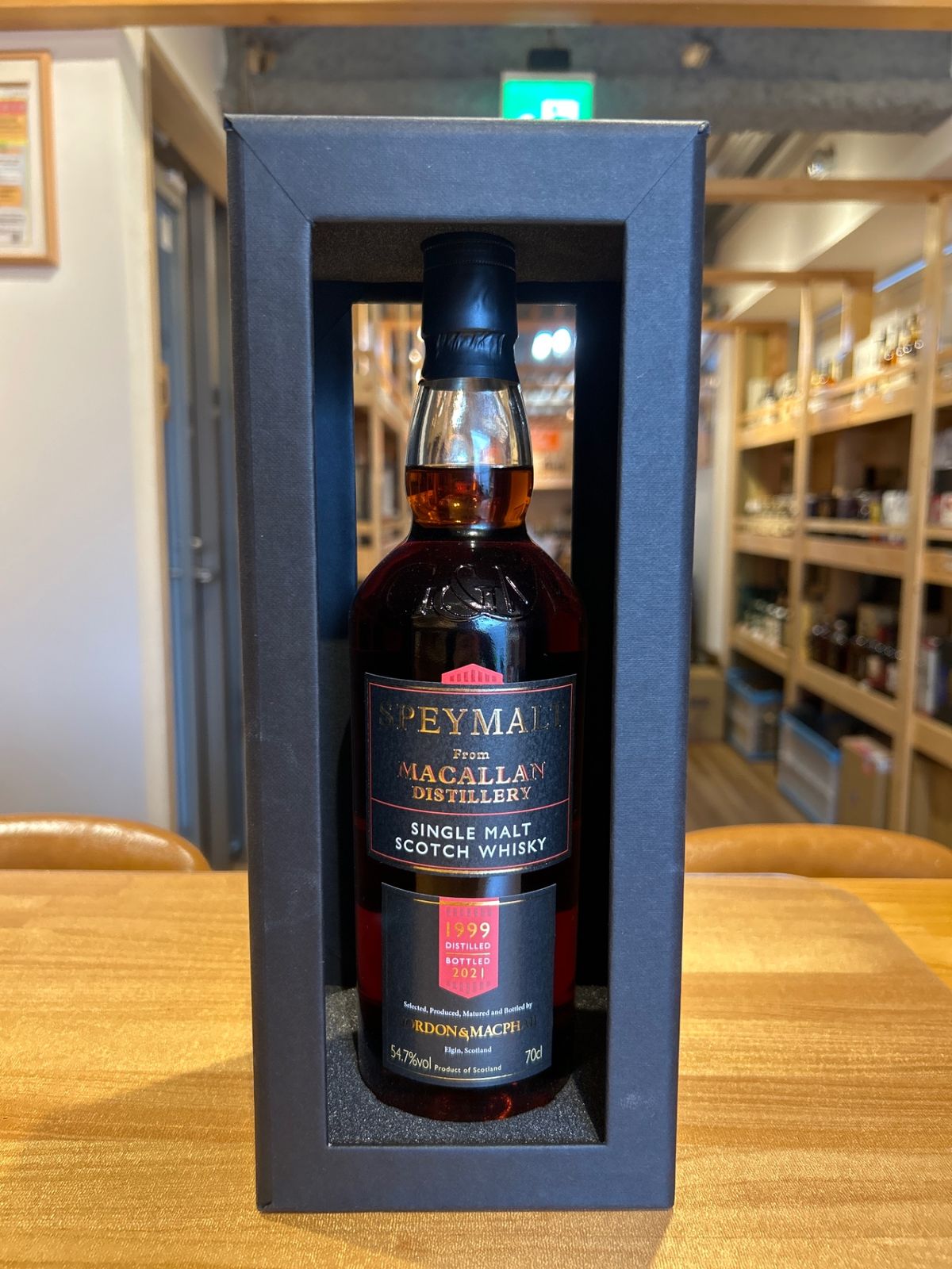 ゴードン-マクファイル スペイモルト フロム マッカラン 1999年 46 700ml GM社 き ウイスキー