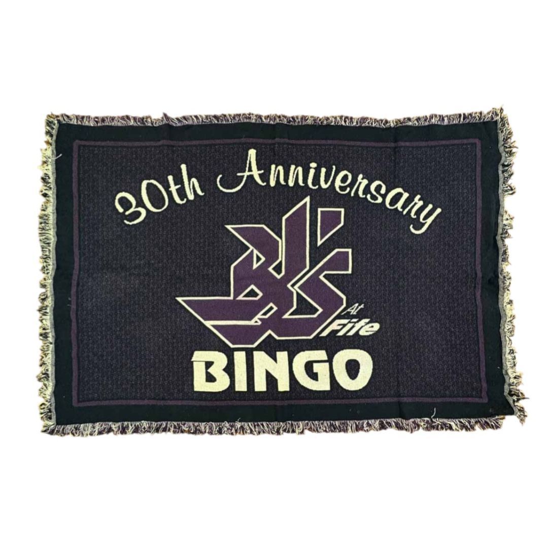 vintageラグ カーペット 企業ロゴ 30周年記念 BINGO 1669 vintageラグ カーペット 企業ロゴ 30周年記念 BINGO 1669 - メルカリ