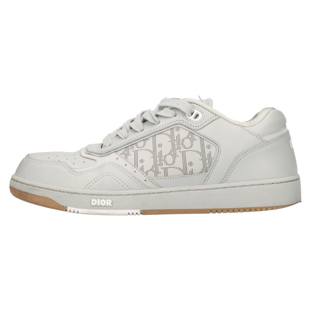◆Dior◆ B27 ロートップスニーカー スエード グレー B27 Uptown Low-Top Sneaker Gray Suede and Gray Dior Gravity