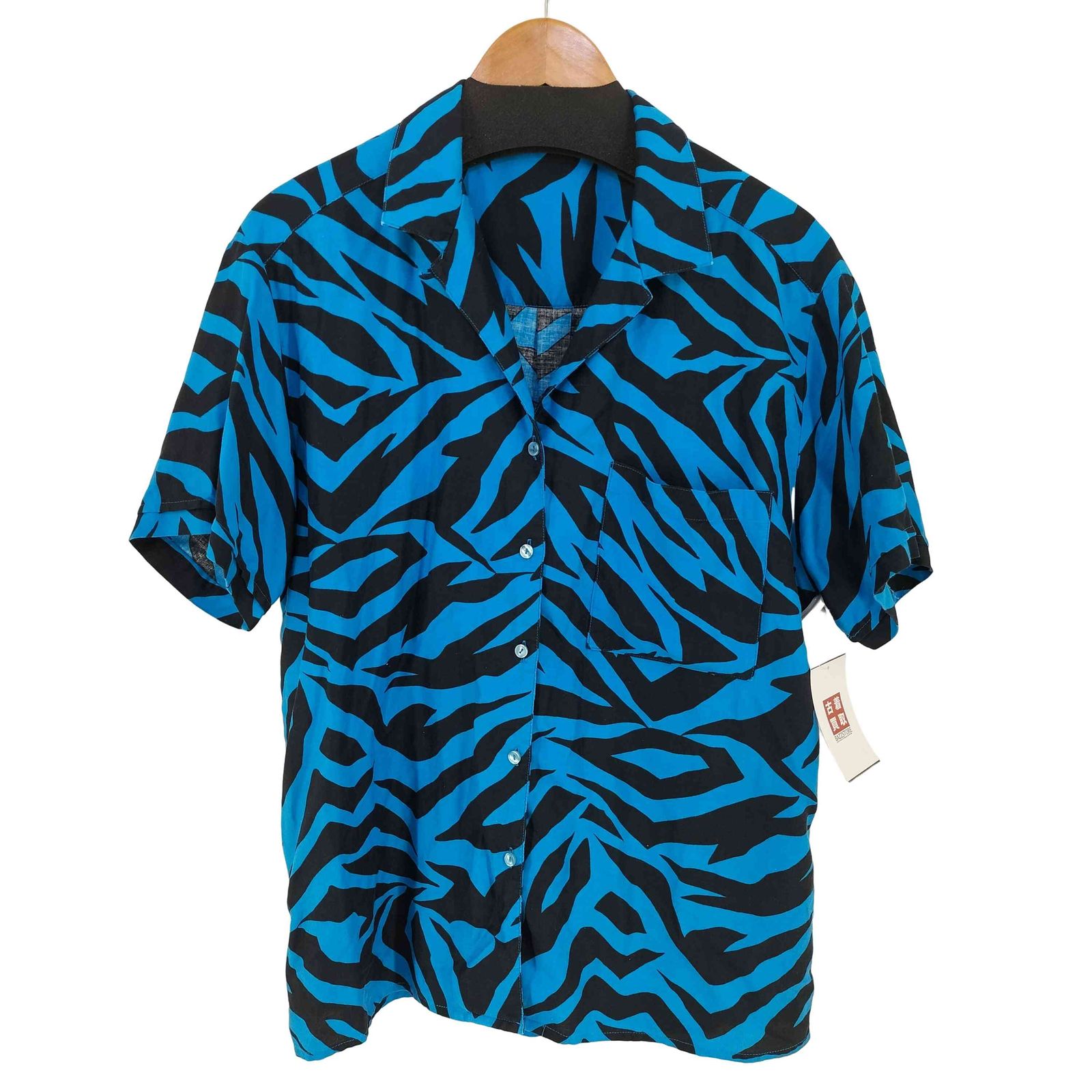 USED古着(ユーズドフルギ) virina ステラシャツ レディース  S/M 中古 古着 0748 ユーズドフルギ USED古着 VIRINA ステラシャツ スキッパーシャツ