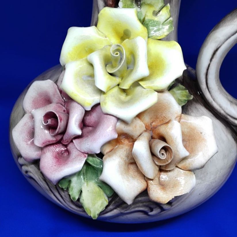 2320 地域限定送料無料‼︎ カポディモンテ 花瓶 イタ リア製