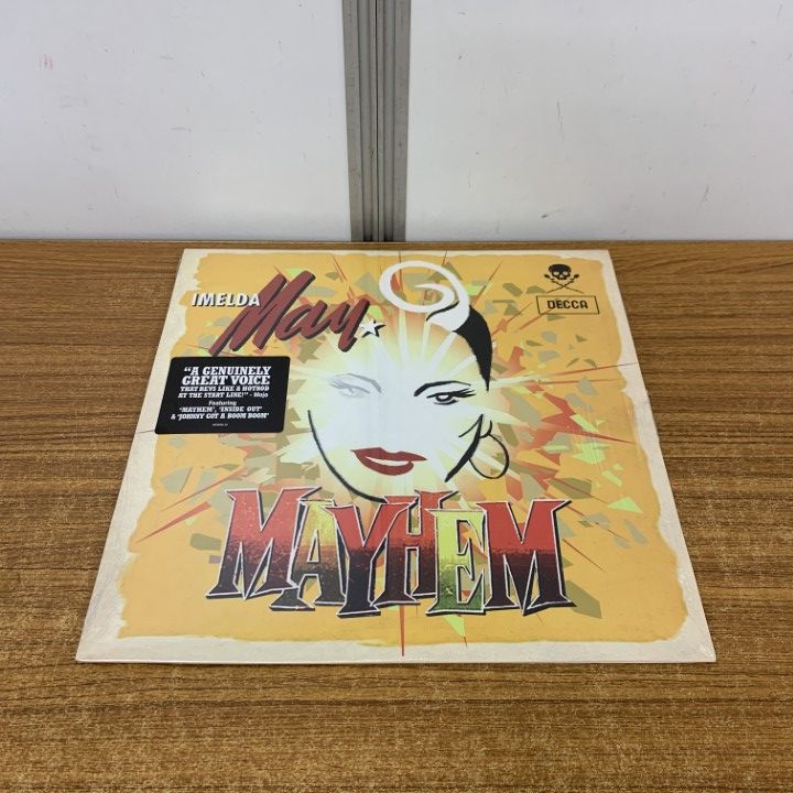 ▲01 同梱不可 Imelda May|Mayhem|イメルダ メイ|メイヘム|B0016331-01|ロカビリー|LPレコード|US|米盤|シュリンク付||ネオロカ|A
