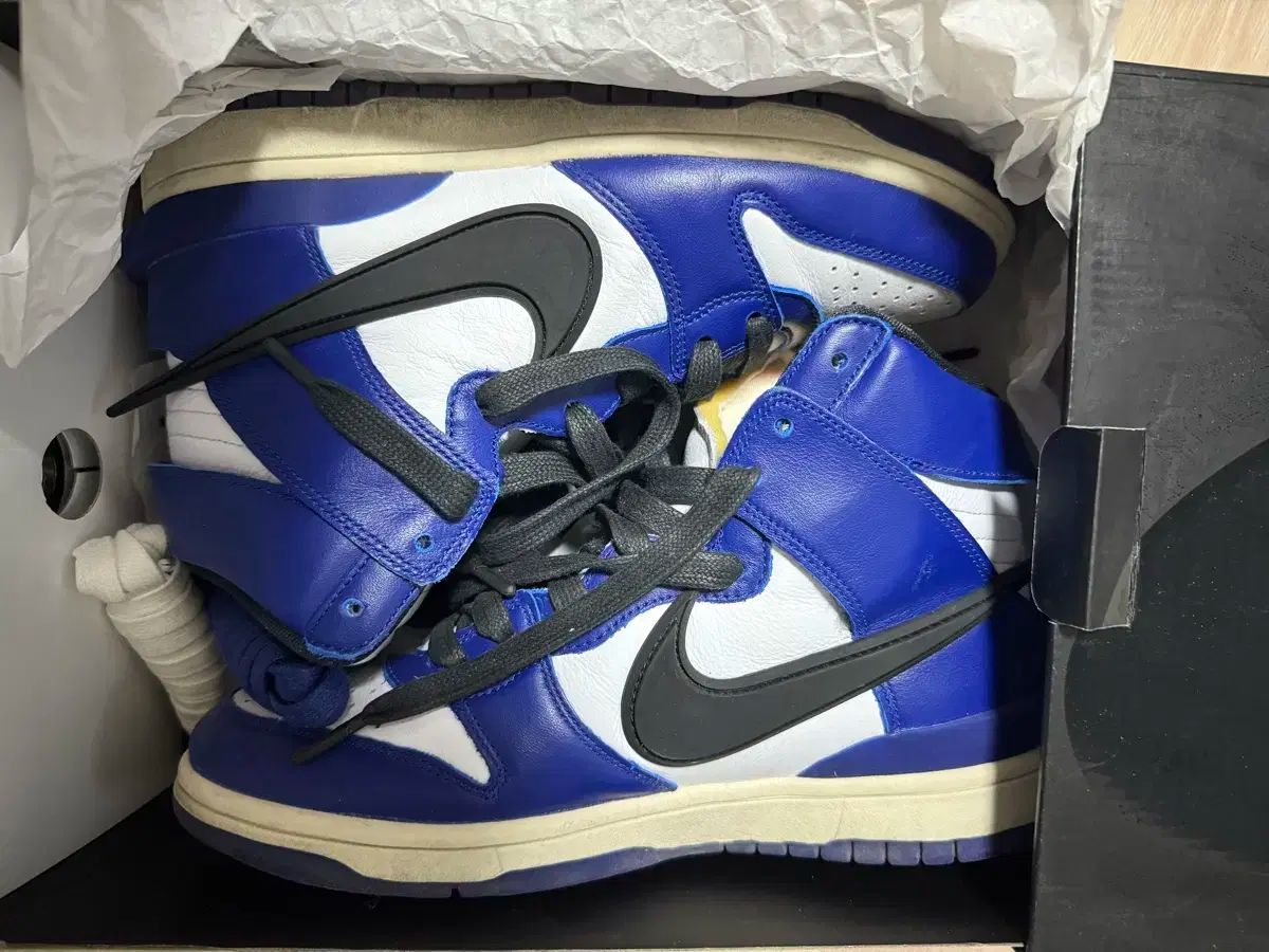 ナイキ NIKE × アンブッシュ AMBUSH  ダンク ハイ ディープ ロイヤル スニーカー　w22886