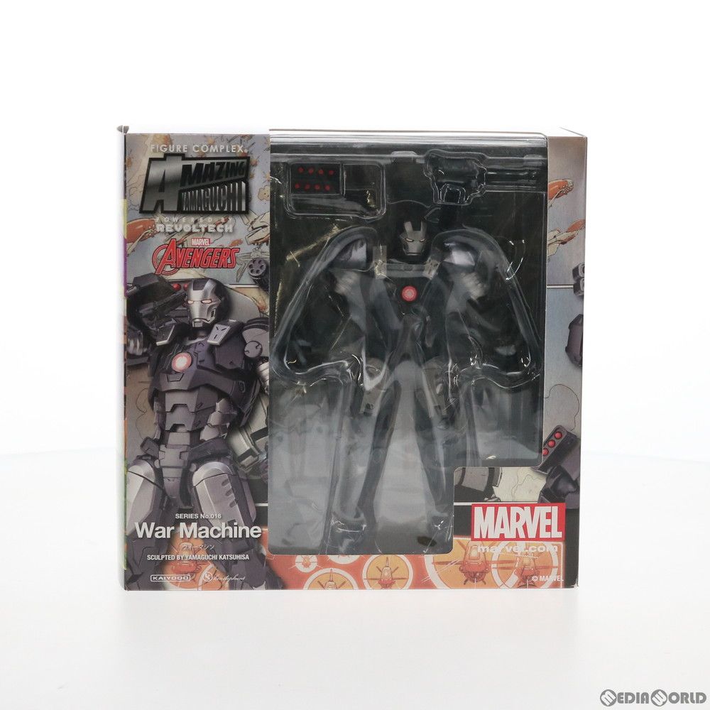 フィギュアコンプレックス アメイジングヤマグチ No.016 War machine(ウォーマシン) アイアンマン 完成品 可動フィギュア 海洋堂/ケンエレファント フィギュアコンプレックス Amazing Yamaguchi No.016 War