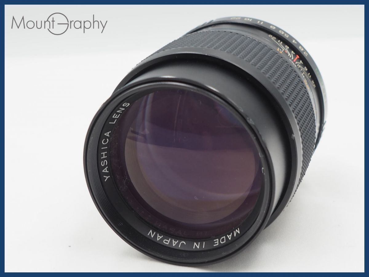 ☆極上美品☆ YASHICA ヤシカ ML 135mm F2.8 C 同梱可 #i10208