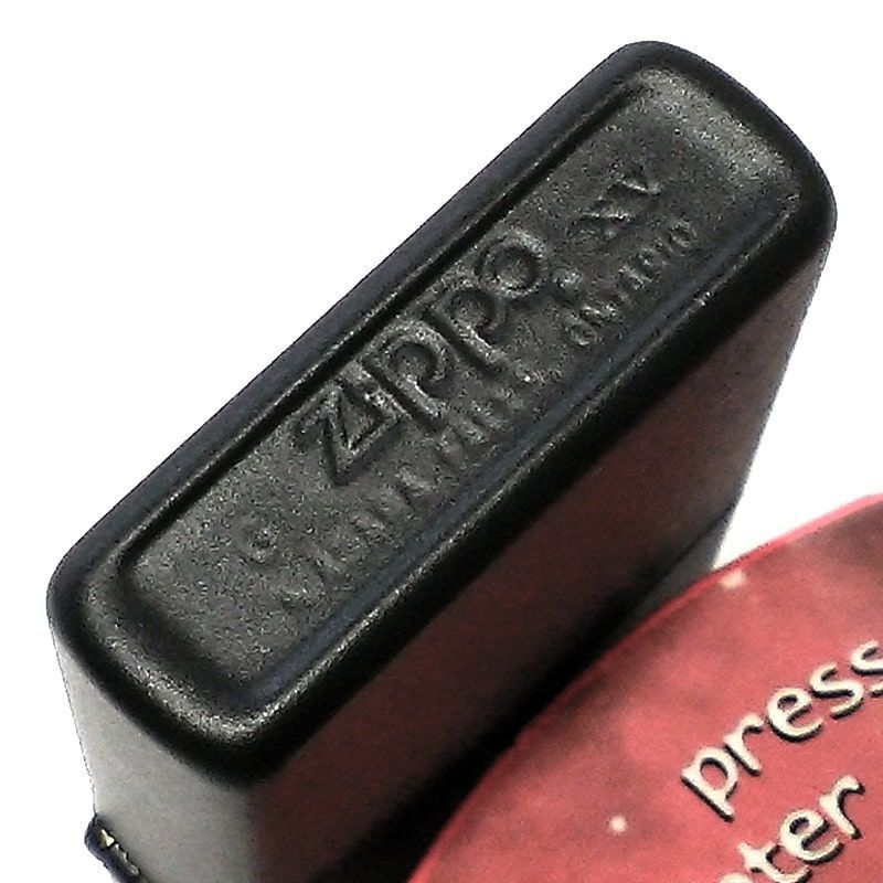 ZIPPO カナダ製 1999年製 ミレニアム 艶消し黒 オンタリオ製 レア