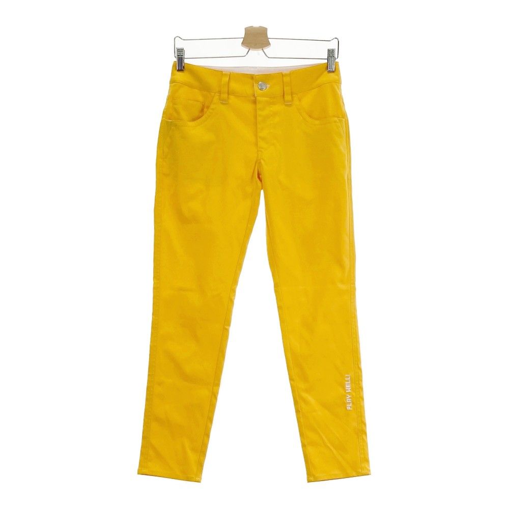 [新品]　[FILA ]　レディース イエロー ゴルフパンツ サイズ：M FILA GOLF フィラゴルフ ロングパンツ イエロー系