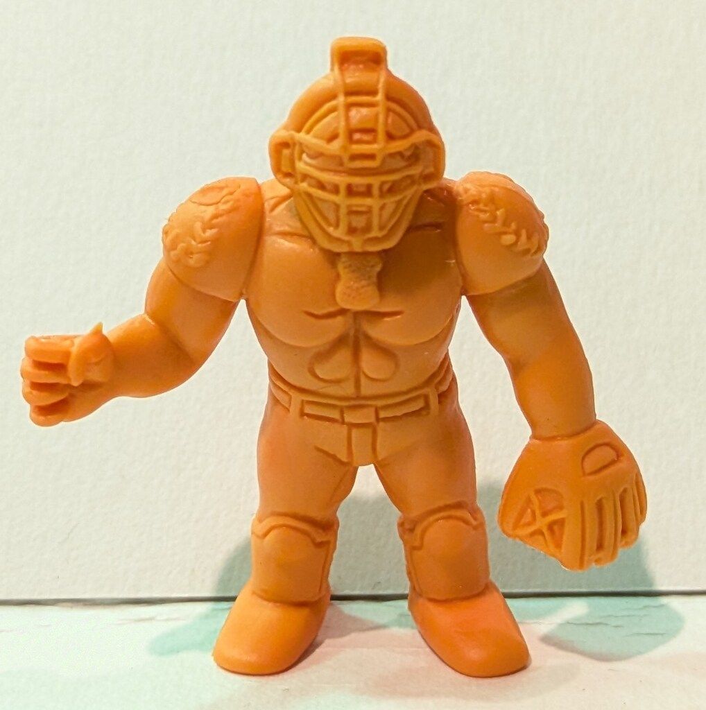 キン消しパート30 ザサムライ　オレンジ　レア キン消し パート30 ザ・サムライ 橙色 ガチャ当時品 キン消し パート