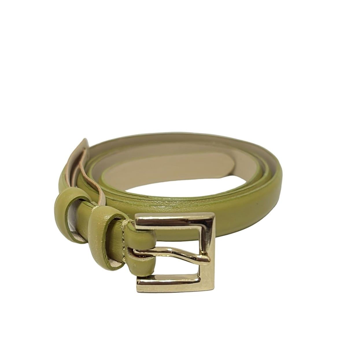 Max Mara（マックスマーラ） ロゴレザーベルト 細ベルト Max Mara MAX MARA マックスマーラ ベルト MGRAZIATA25