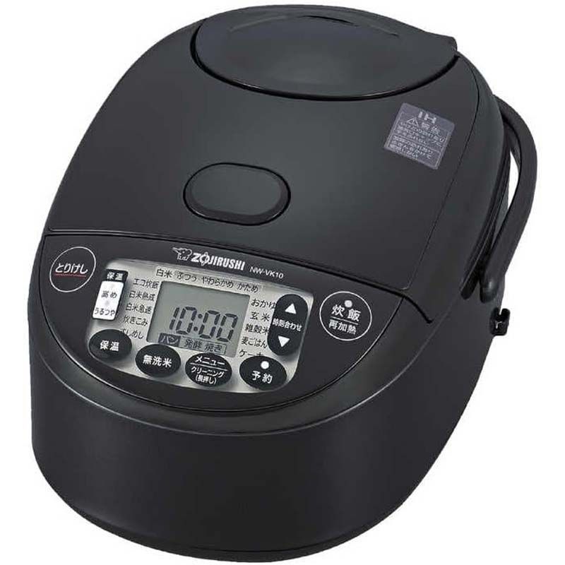 メーカー ZOJIRUSHI 象印 IH炊飯ジャー NW-VK10-BA ブラック め炊き 5.5合炊き