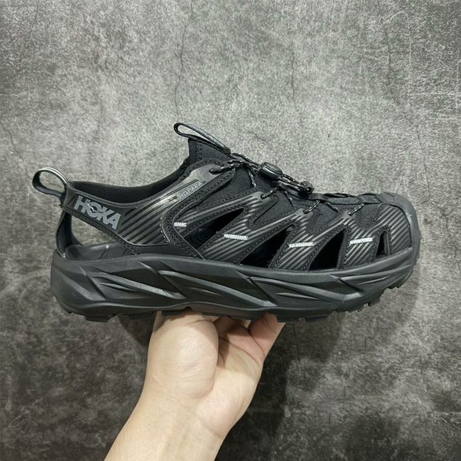 HOKA ONE ONE ホカオネオネ HOPARA ホパラ ブラック サンダル メンズ 