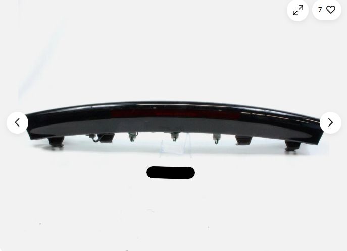 FD3S テールランプとセンターガーニッシュ SONAR LEDテール G3 ブラック と ユーロセンターガーニッシュ G3
