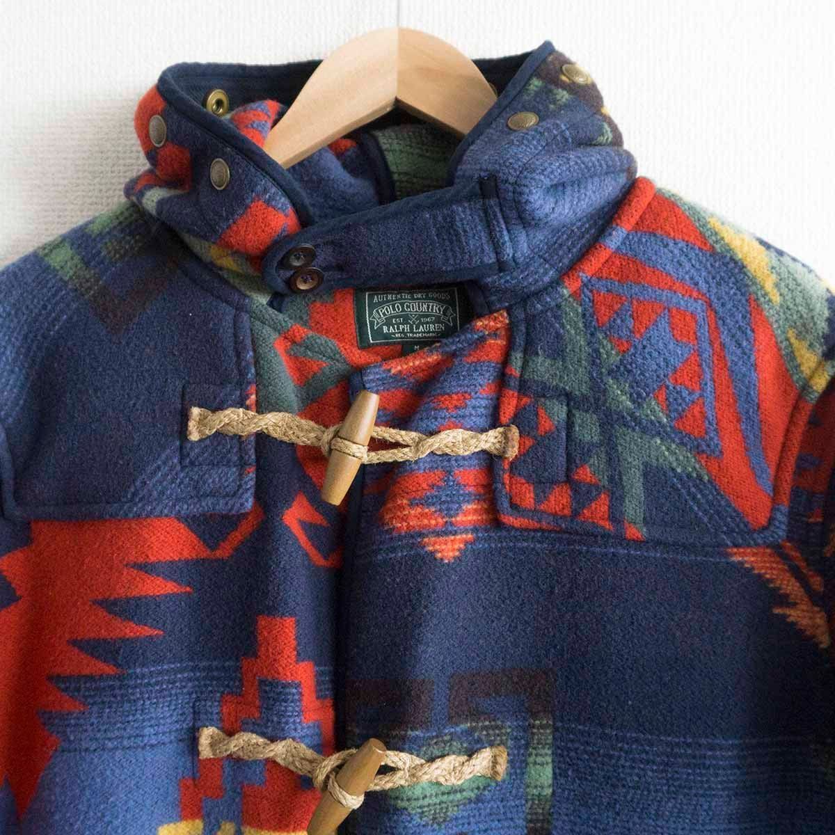 美品】POLO COUNTRY RALPH LAUREN 【ネイティブ ダッフルコート】M