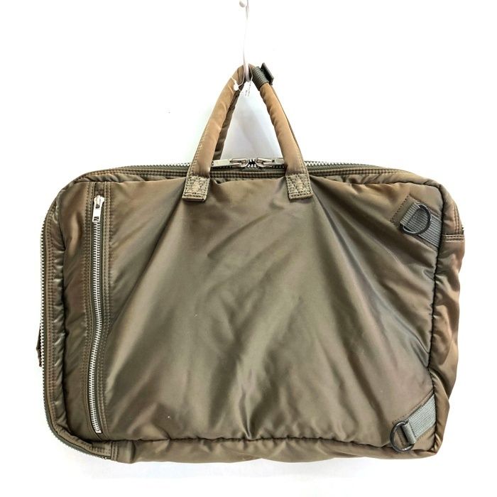 ポーター タンカー ブリーフケース グリーン PORTER TANKER TANKER(タンカー) BRIEFCASE(S) | 吉田カバンホームページ