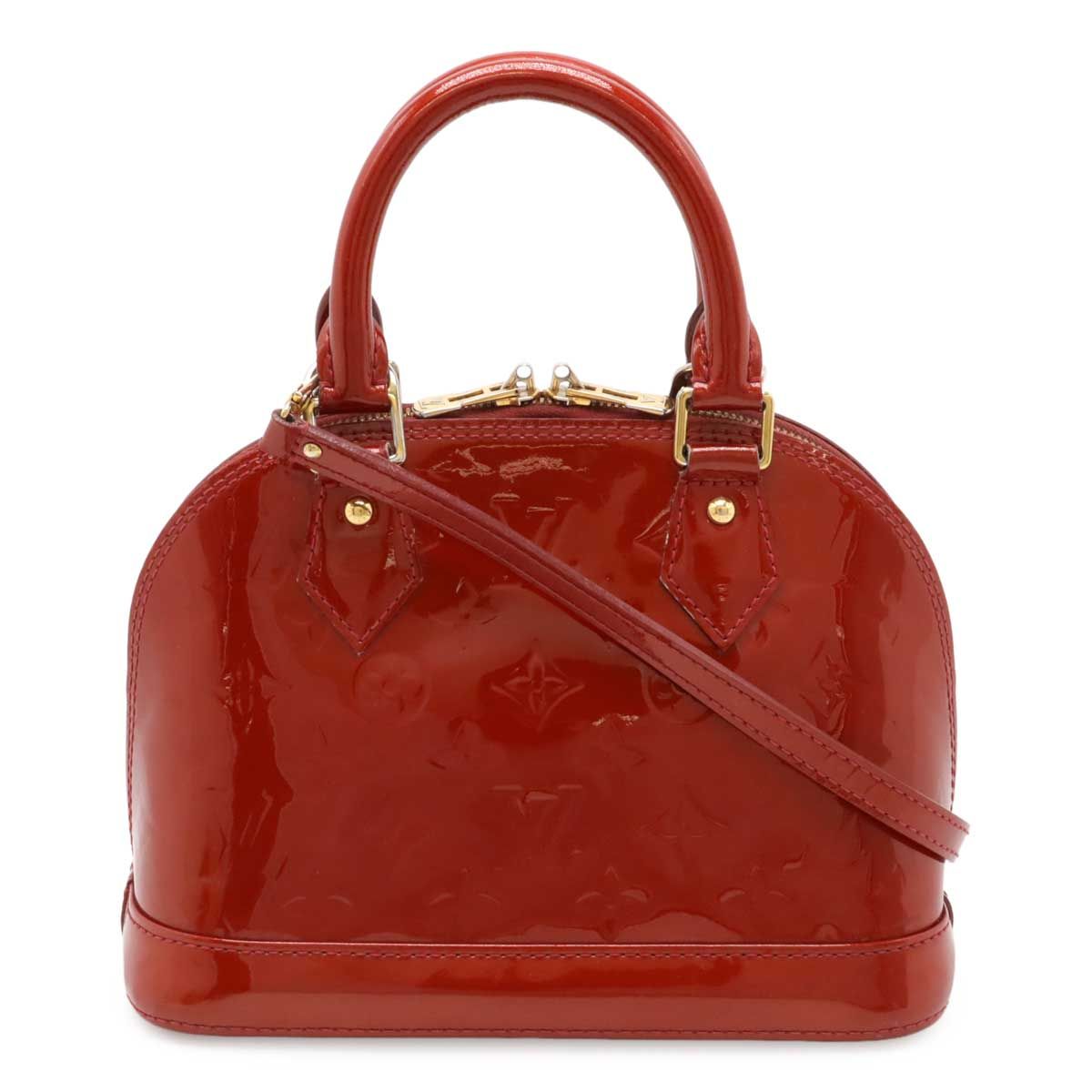 louisvuitton■ベルニ アルマ BB トート兼ショルダーバッグ LOUIS VUITTON ルイ ヴィトン モノグラムヴェルニ アルマBB