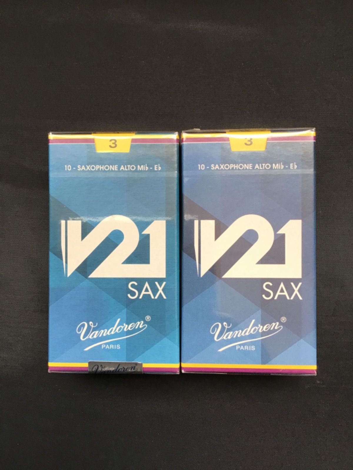 2箱セット バンドーレン アルト サックス リード V21 3