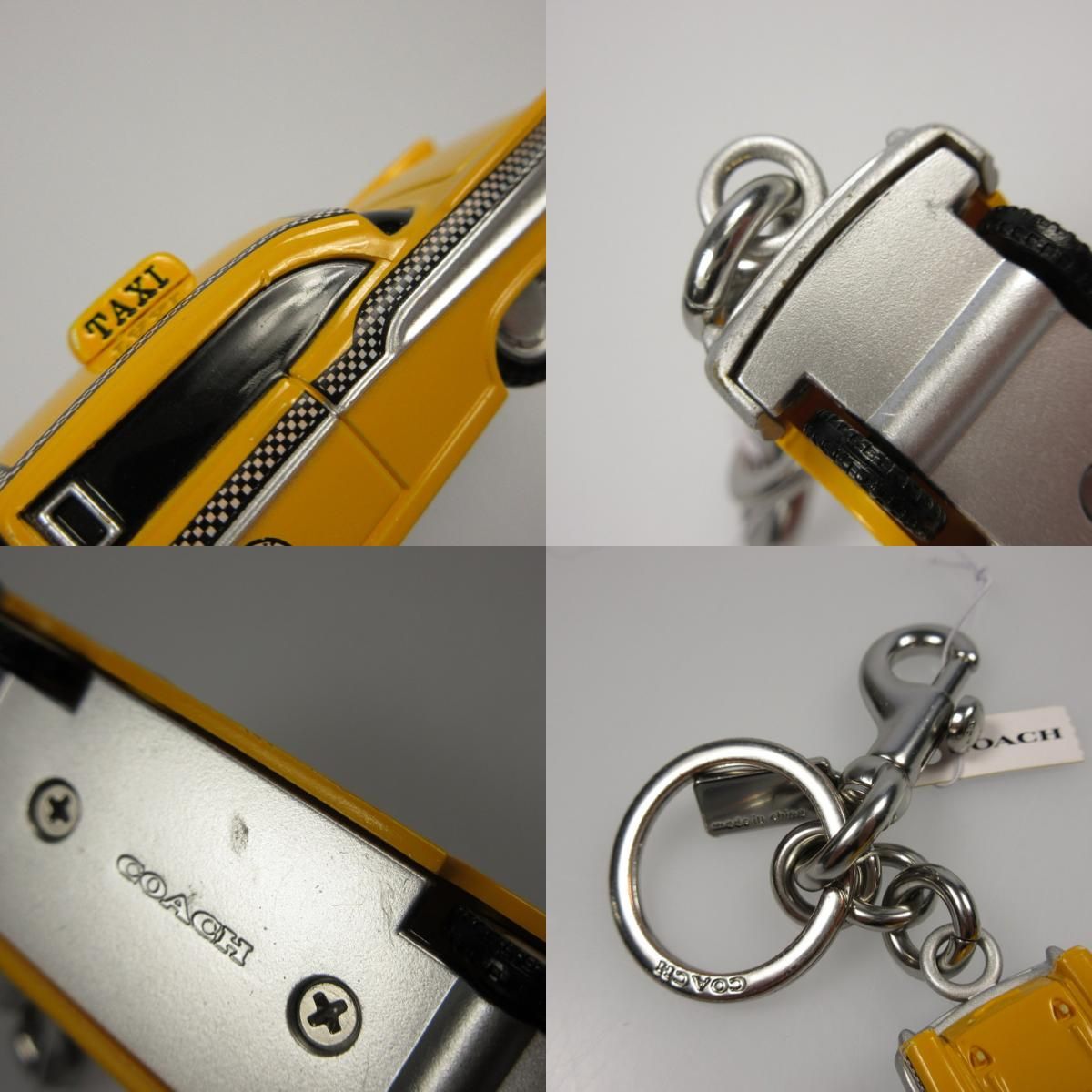 姫路東店】 中古 COACH | コーチ キーホルダー スモールタクシー
