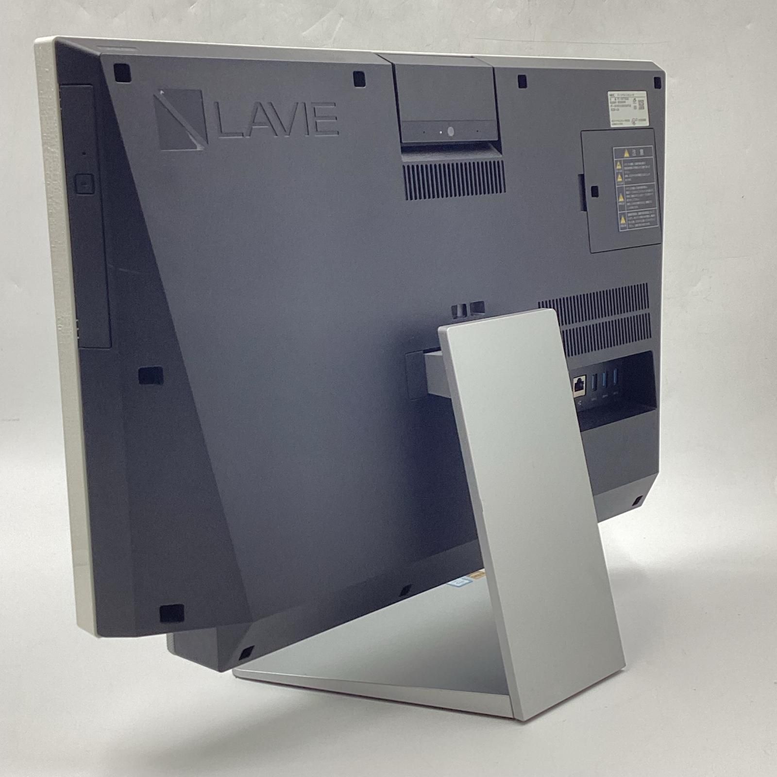 NEC LAVIE PC-DA770KAW 23.8インチ i7-8550U 8GB HDD 3TB 動作 済 全額返金保証 最速発送