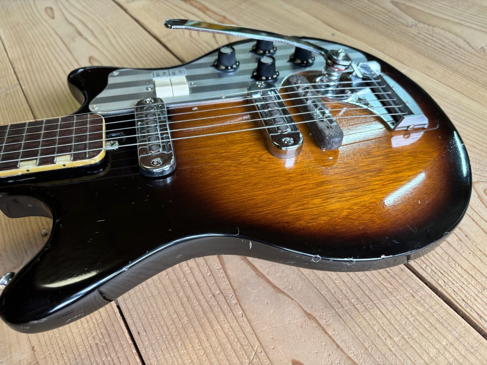 TEISCO MJ-2L テスコエレキギター 60年代ビンテージ 昭和レトロ 加山