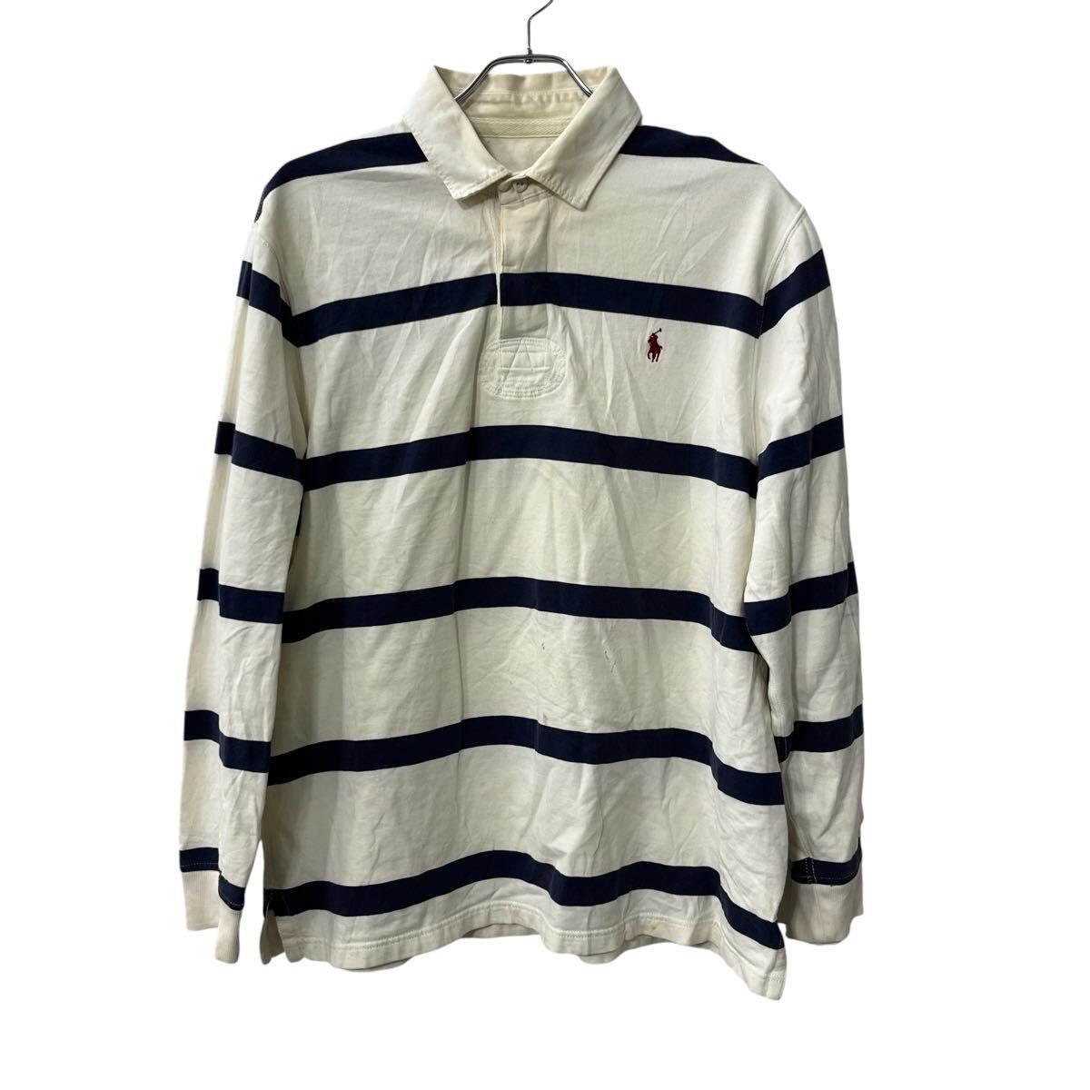 Polo Ralph Lauren ラガーシャツ 長袖 ホワイト POLO RALPH LAUREN 長袖 ラガーシャツ L～ ホワイト ポロ ラルフ