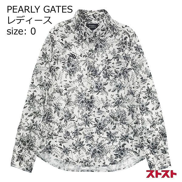 サイズ：2 PEARLY GATES パーリーゲイツ ハイネック長袖Tシャツ
